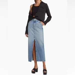 Derek Lam 10 Crosby High Rise Maxi Skirt